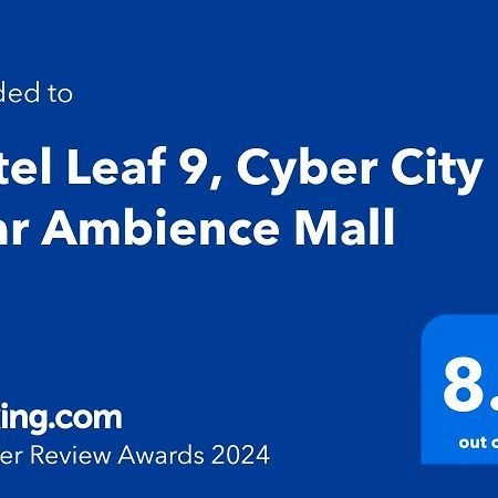 Hotel Leaf 9, Cyber City Near Ambience Mall Γκουργκάον Εξωτερικό φωτογραφία